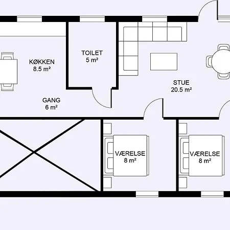 Apartment Kalvestalden - A Cozy Holiday Home Hjørring